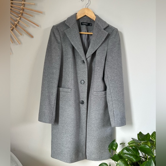 Ralph Lauren Wool Blend Coat - Picture 2 of 8